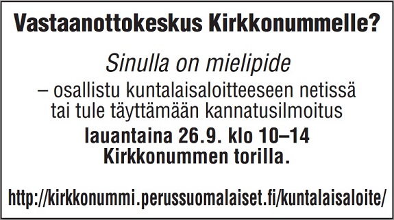 Tori kirkkonummi